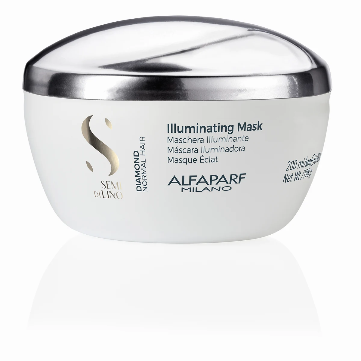 ALFAPARF MILANO Professional Маска для нормальных волос, придающая блеск SDL D ILLUMINATING MASK, 200 мл