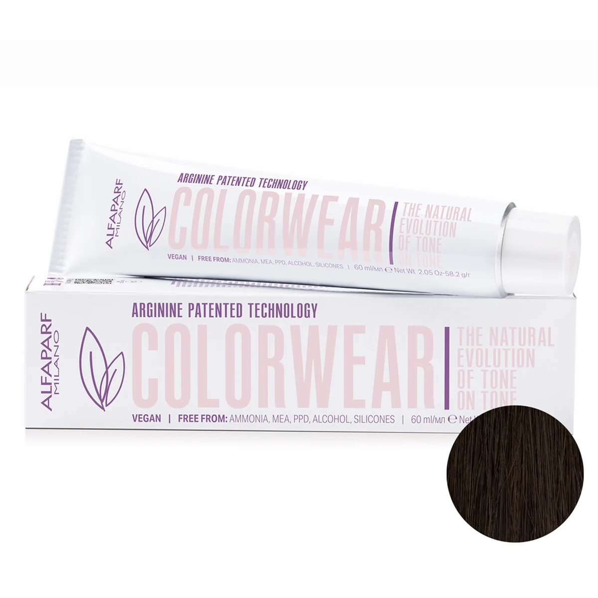 ALFAPARF MILANO Professional Тонирующая краска для волос 5 СOLOR WEAR, 60 мл