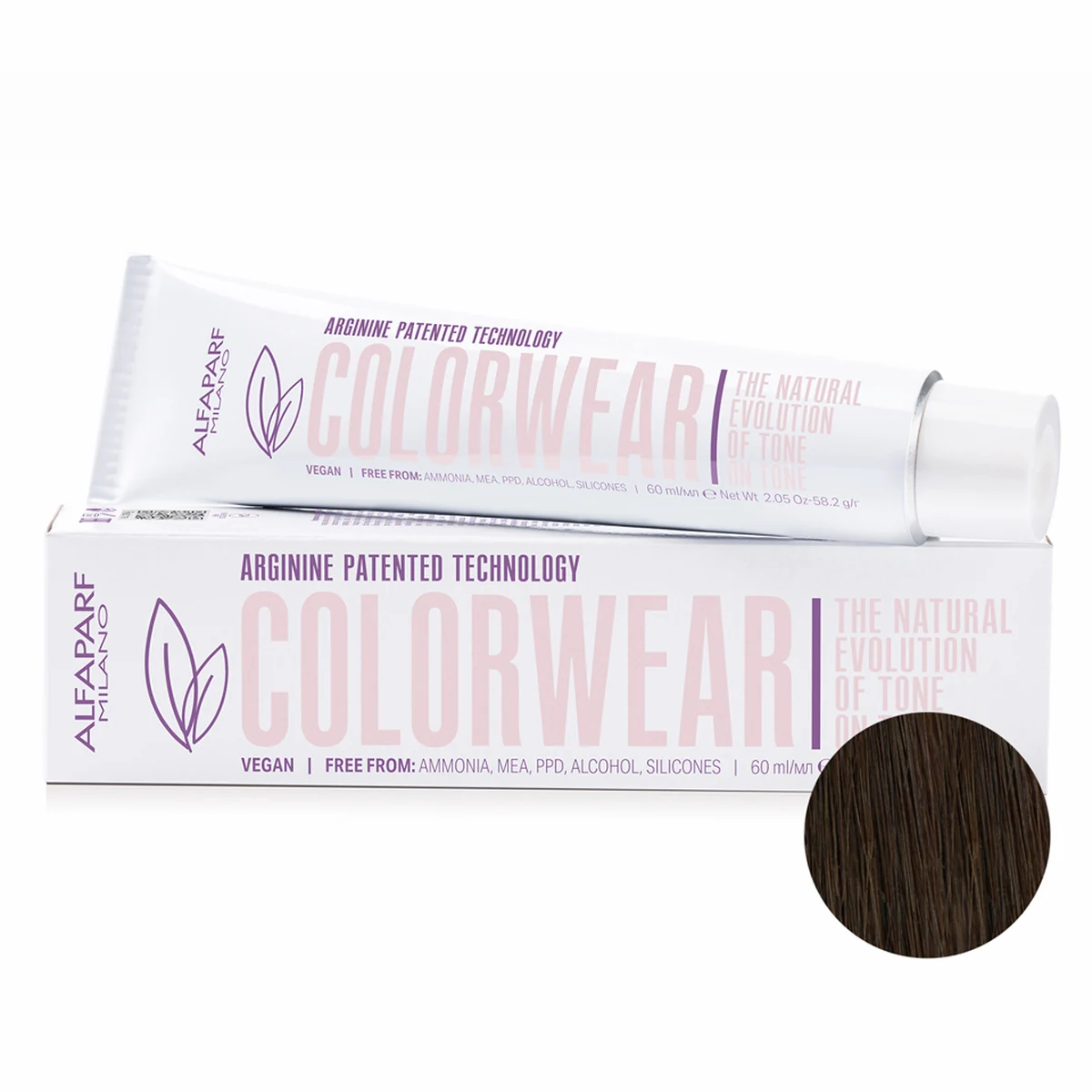 ALFAPARF MILANO Professional Тонирующая краска для волос 6 СOLOR WEAR, 60 мл