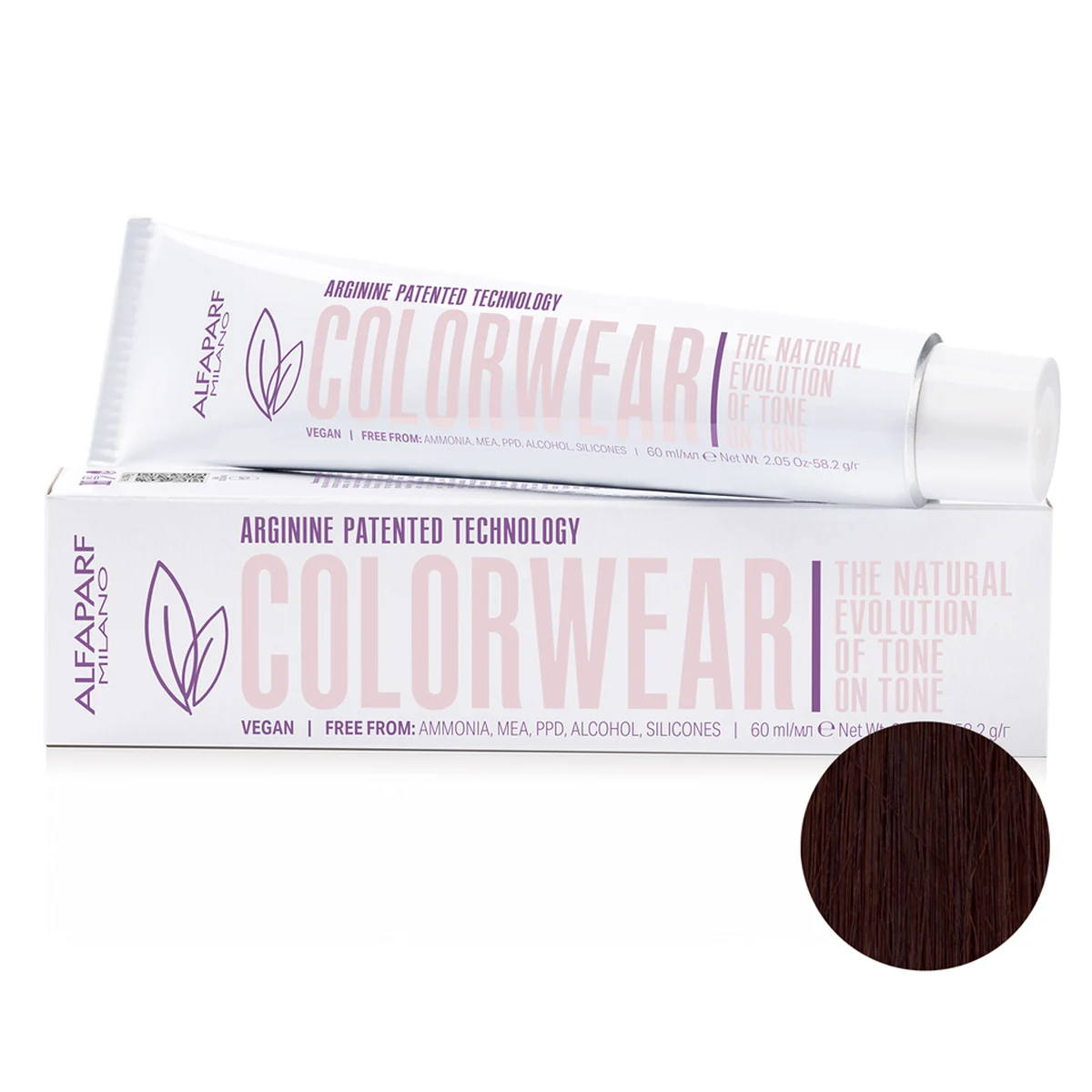 ALFAPARF MILANO Professional Тонирующая краска для волос 5.53 СOLOR WEAR, 60 мл