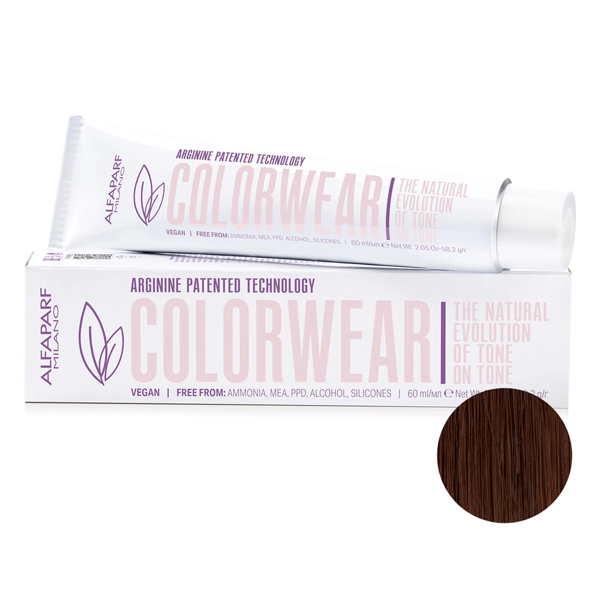ALFAPARF MILANO Professional Тонирующая краска для волос 6.3 СOLOR WEAR, 60 мл