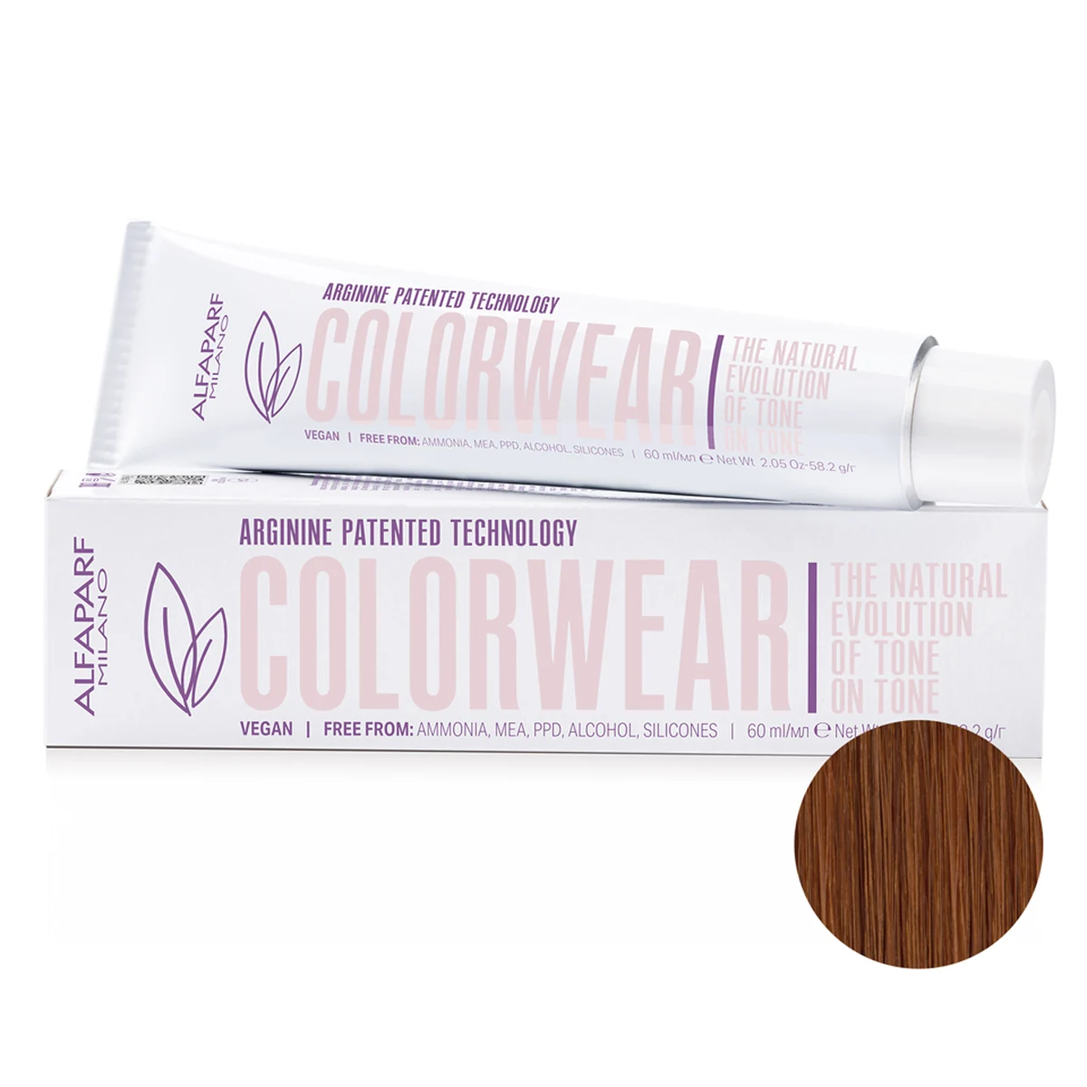 ALFAPARF MILANO Professional Тонирующая краска для волос 7.3 СOLOR WEAR, 60 мл