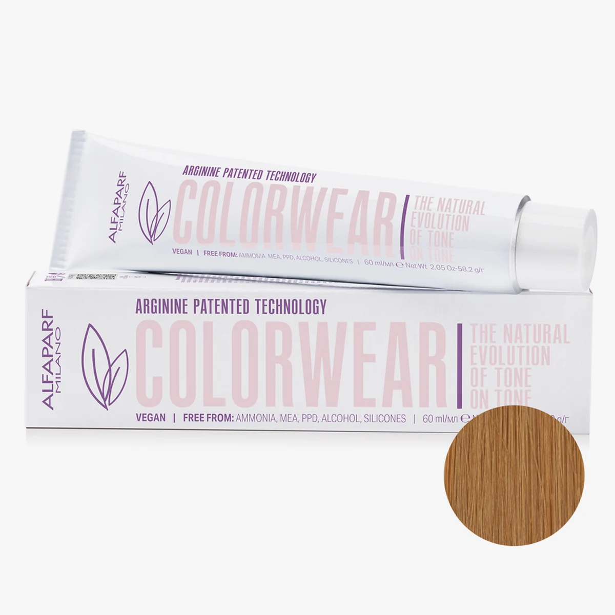 ALFAPARF MILANO Professional Тонирующая краска для волос 8.03 СOLOR WEAR, 60 мл