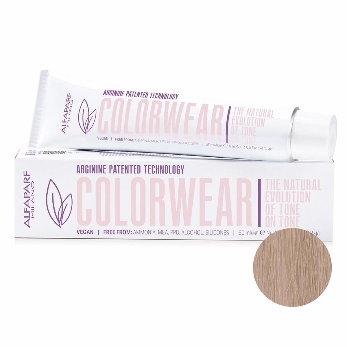 ALFAPARF MILANO Professional Тонирующая краска для волос 10.31 СOLOR WEAR, 60 мл