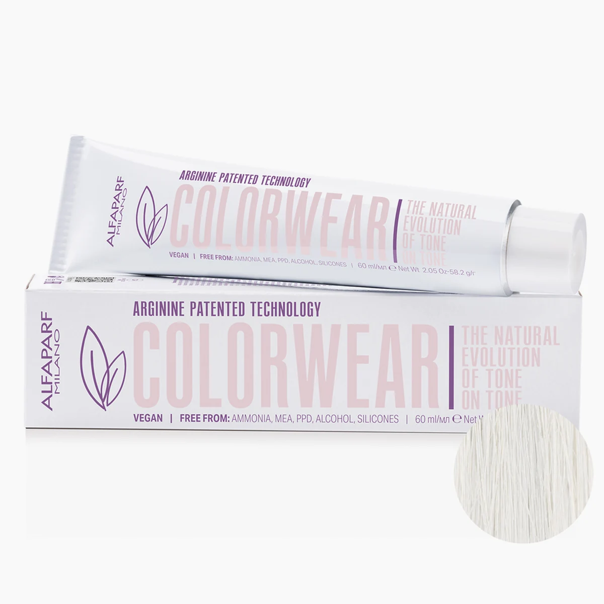 ALFAPARF MILANO Professional Тонирующая краска для волос CLEAR&GLOSS СOLOR WEAR, 60 мл