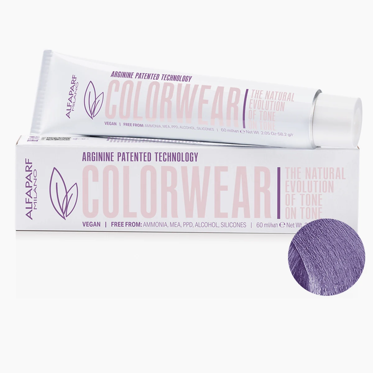 ALFAPARF MILANO Professional Тонирующая краска для волос 7 UV СOLOR WEAR, 60 мл