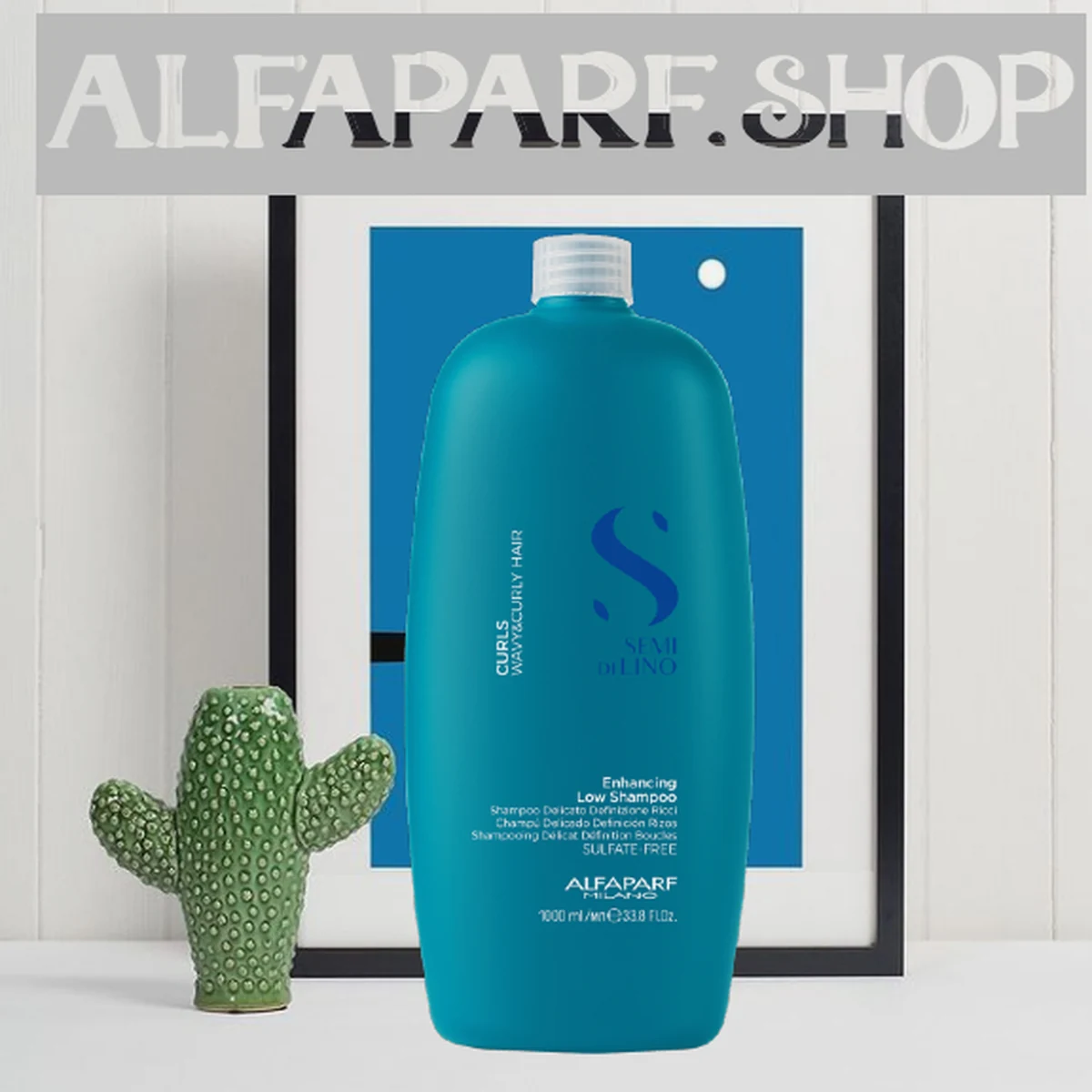 ALFAPARF MILANO Professional Шампунь деликатный для вьющихся волос SDL CURLS ENHANCING LOW SHAMPOO, 1000 мл