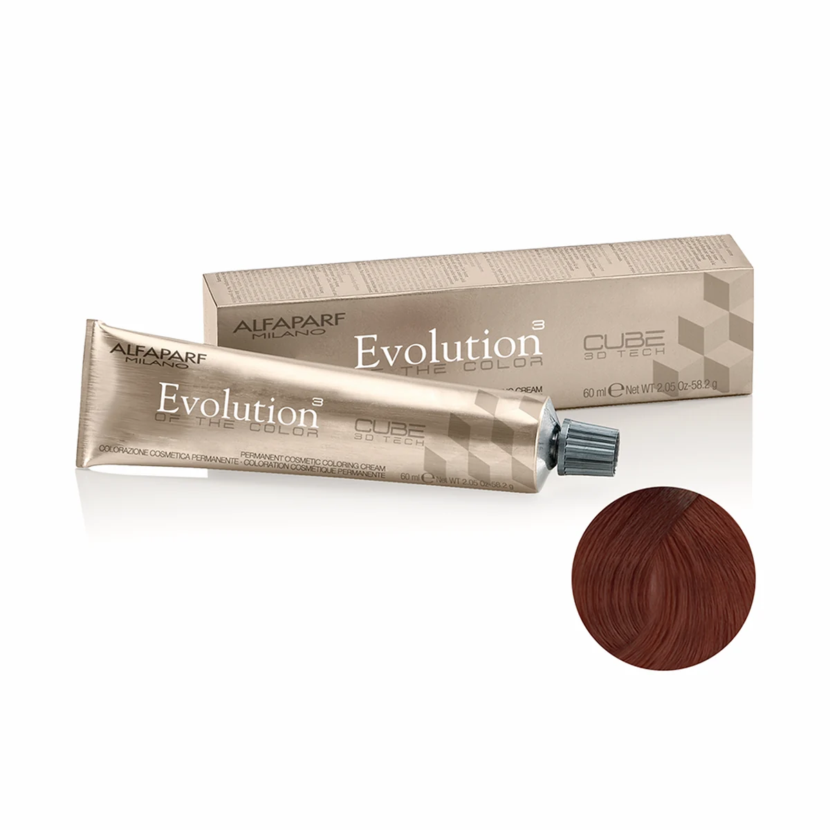 ALFAPARF MILANO Professional Крем-краска перманентная 5.542 Evolution of the Color, 60 мл