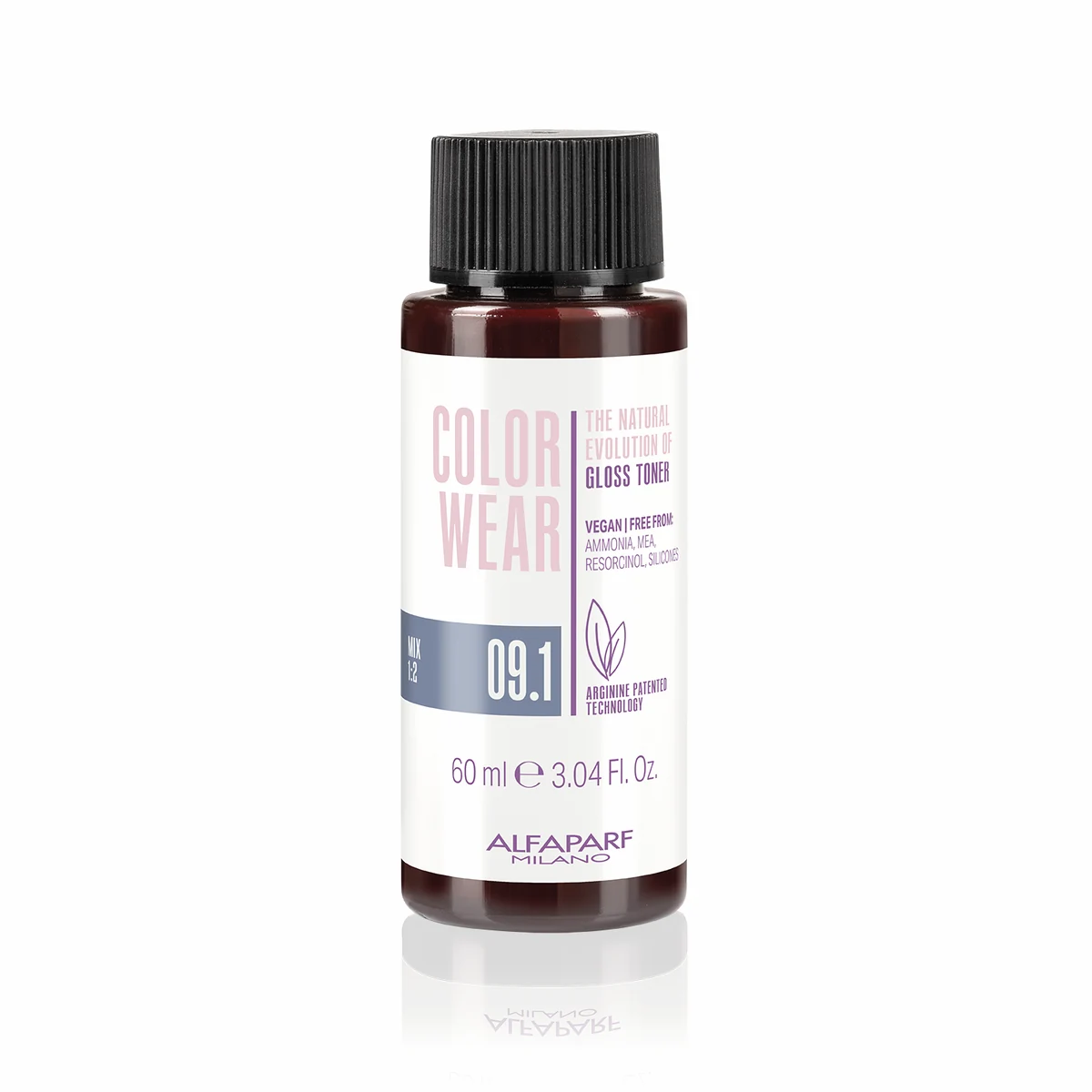 ALFAPARF MILANO Professional Тонирующий краситель GLOSS TONER 09.1 СOLOR WEAR, 60 мл