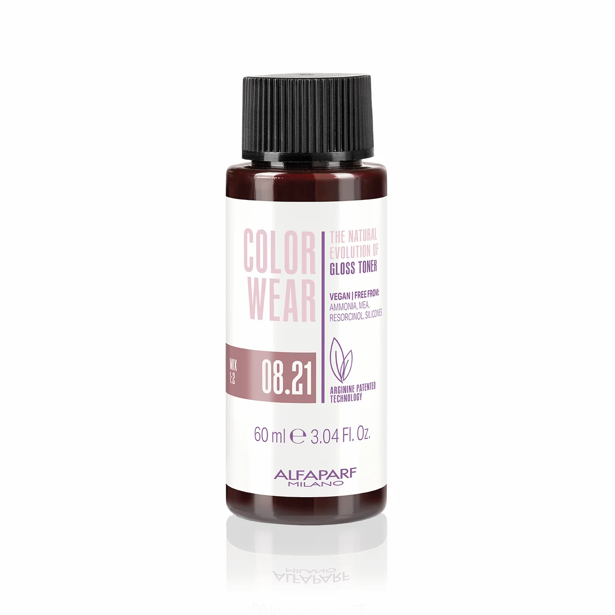 ALFAPARF MILANO Professional Тонирующий краситель GLOSS TONER 08.21 СOLOR WEAR, 60 мл
