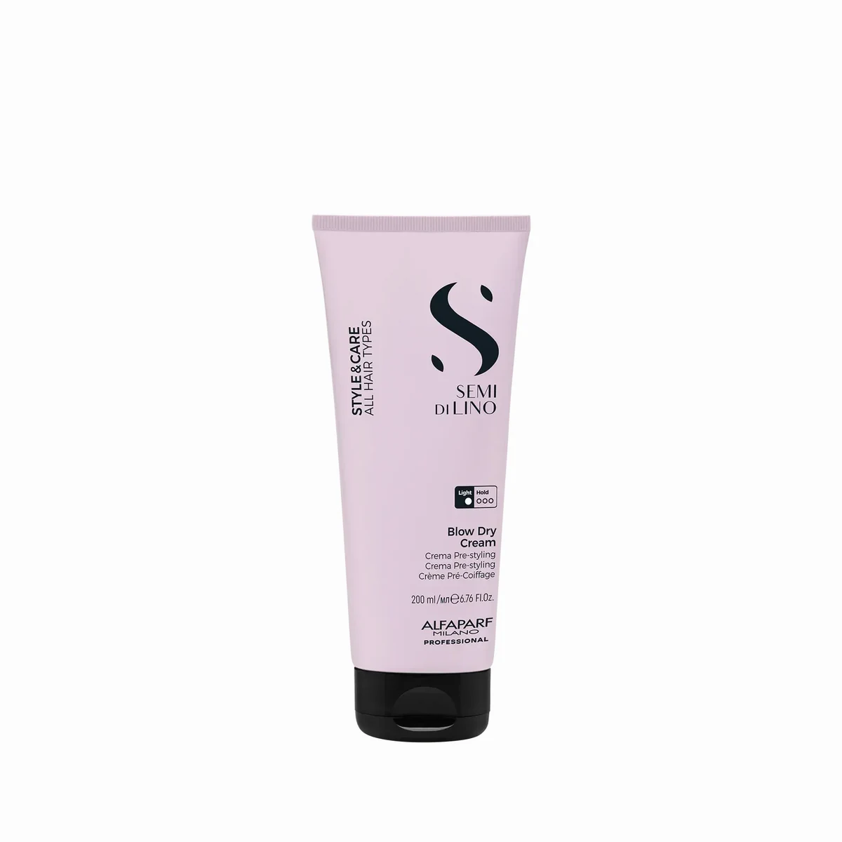 ALFAPARF MILANO Professional Разглаживающий крем лёгкой фиксации BLOW DRY CREAM SDL STYLE & CARE, 200 мл, фото 1