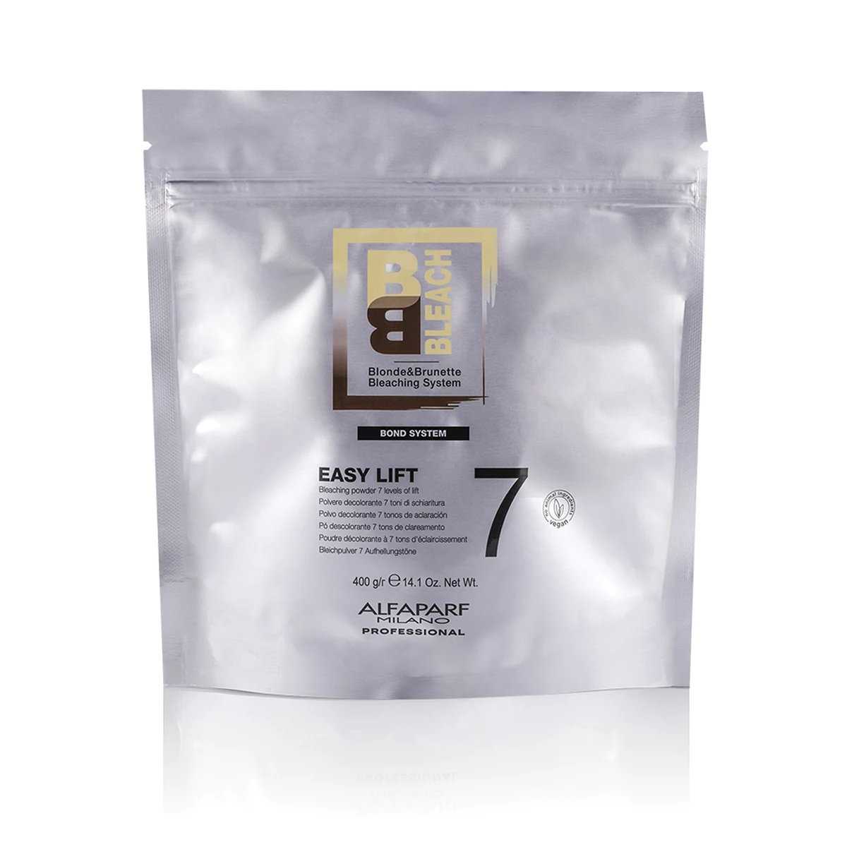 ALFAPARF MILANO Professional Порошок для обесцвечивания волос до 7 уровней BB Bleach Easy Lift 7 Tones, 400 г