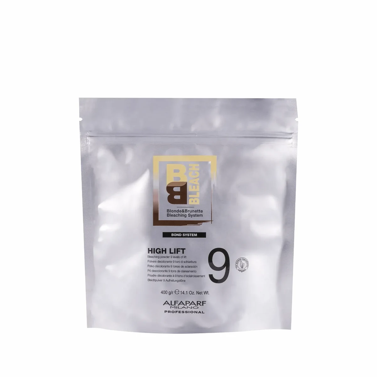 ALFAPARF MILANO Professional Порошок для обесцвечивания волос до 9 уровней BB Bleach High Lift 9 Tones, 400 г