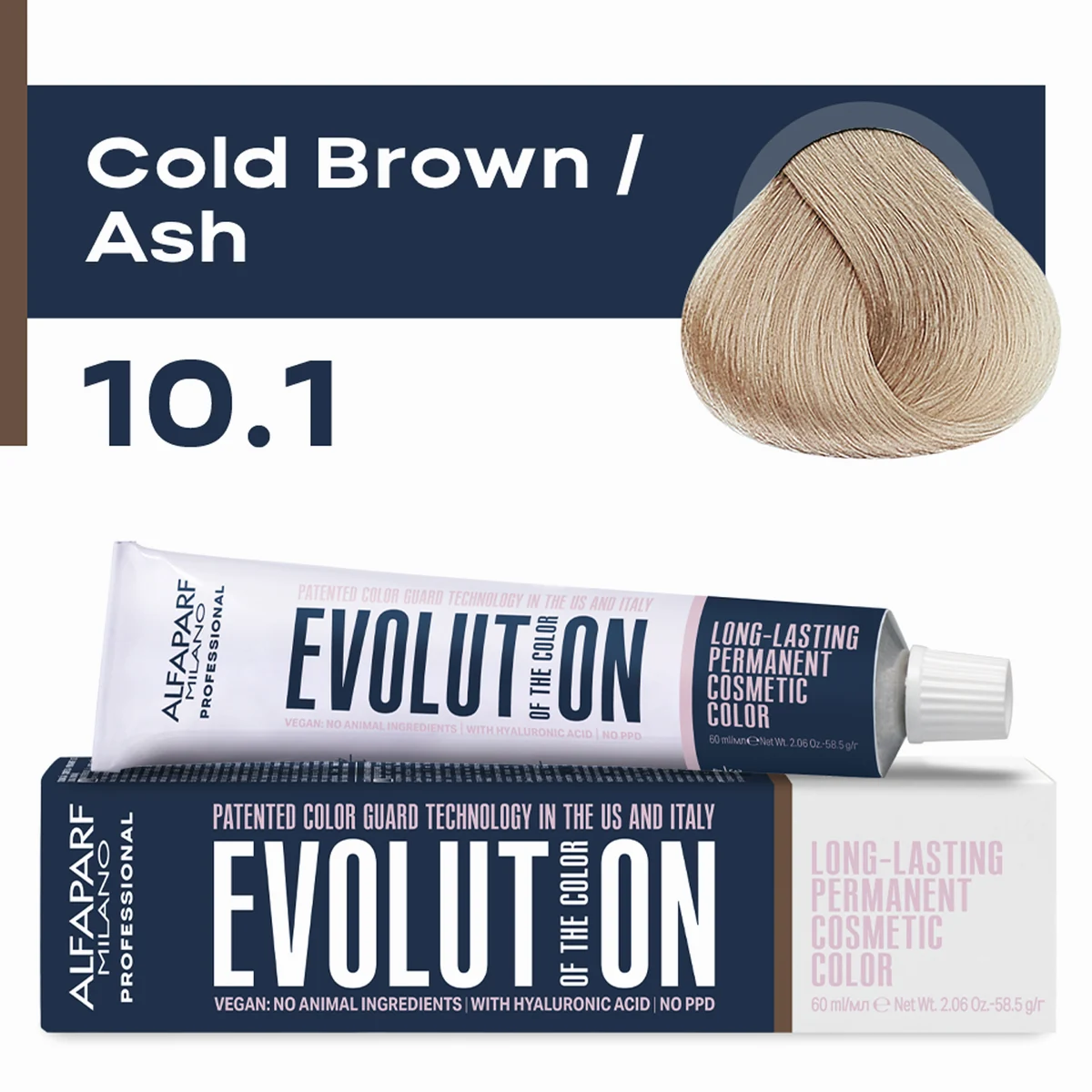 ALFAPARF MILANO Professional Крем-краска перманентная 10.1 Evolution of the Color, 60мл
