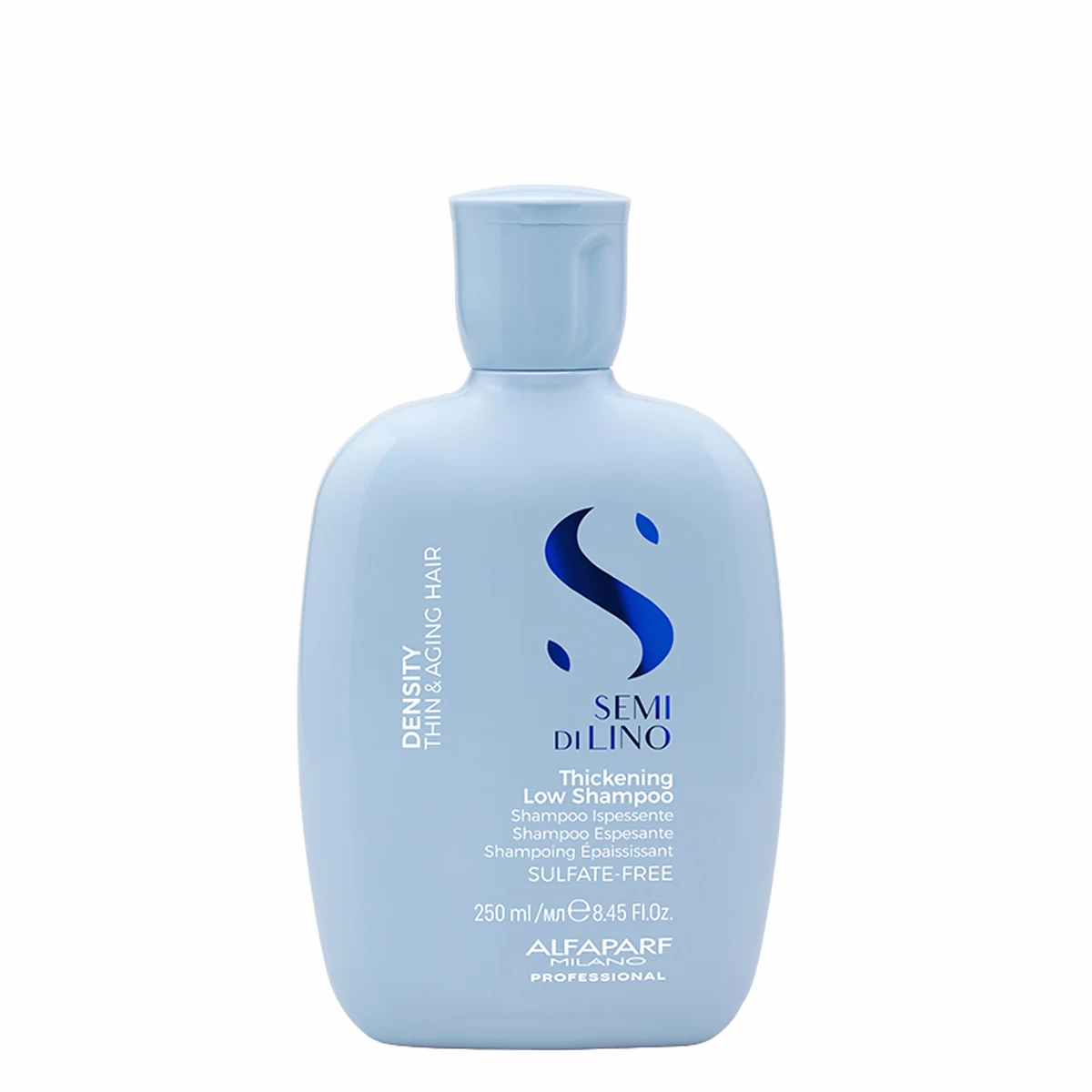ALFAPARF MILANO Professional Шампунь уплотняющий для увеличения густоты волос SDL THICKENING LOW SHAMPOO, 250 мл, фото 1