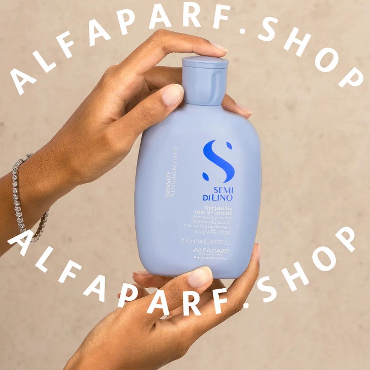 ALFAPARF MILANO Professional Шампунь уплотняющий для увеличения густоты волос SDL THICKENING LOW SHAMPOO, 250 мл, фото 3