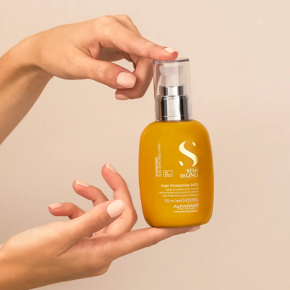 ALFAPARF MILANO Professional Несмываемое молочко для волос с UV-фильтром SDL SUNSHINE HAIR PROTECTIVE MILK,125 мл, фото 3