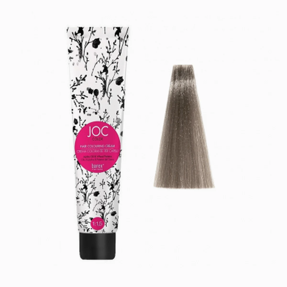 Barex Barex, Крем-краска Joc Color 11.11 Ультра светлый блондин пепельный интенсивный, 100мл