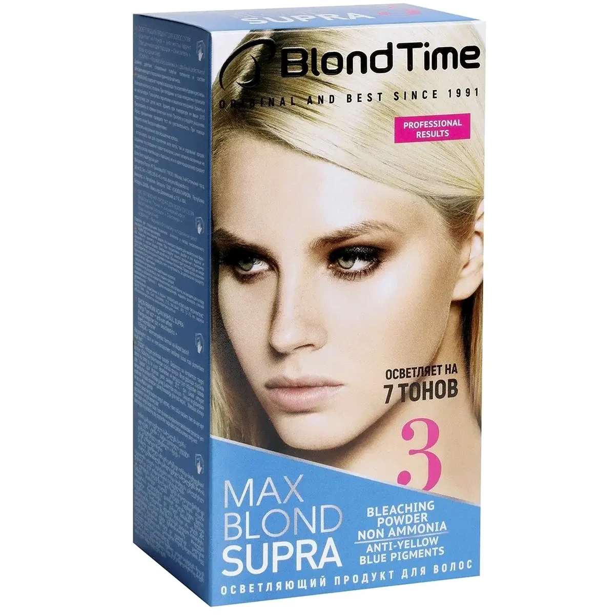 BLOND TIME Supra MAX BLOND осветляющий продукт №3, фото 1