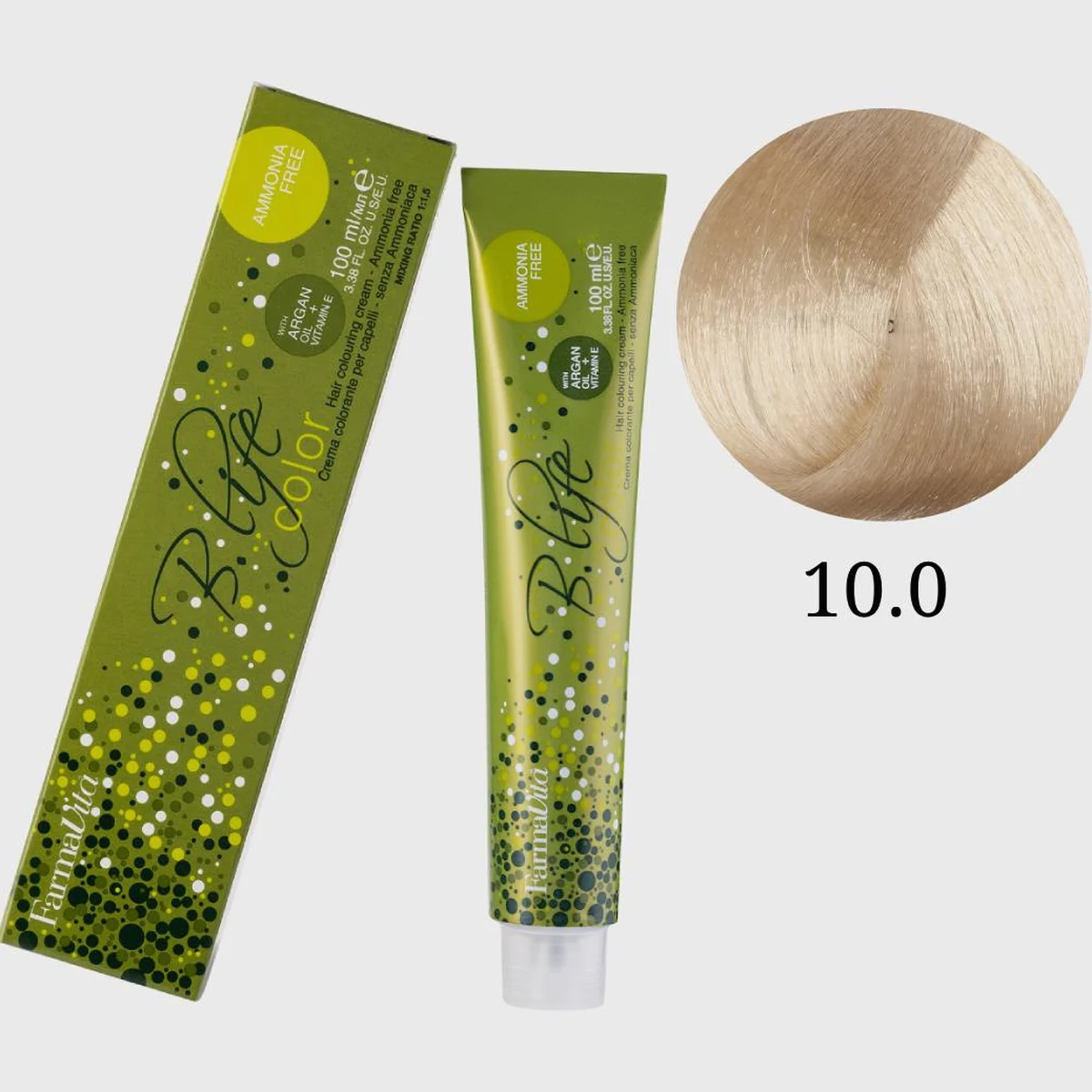 Farmavita FarmaVita, Краска для волос Bio Life Color 10.0 Блондин, 100мл