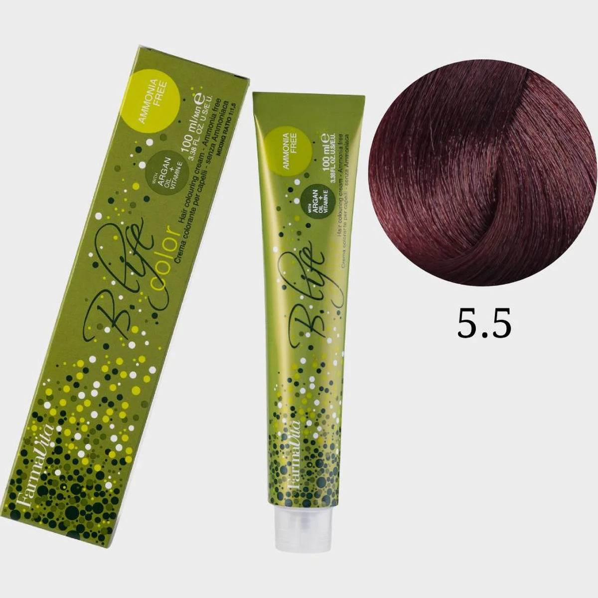 Farmavita FarmaVita, Краска для волос Bio Life Color 5.5 Красный, 100мл