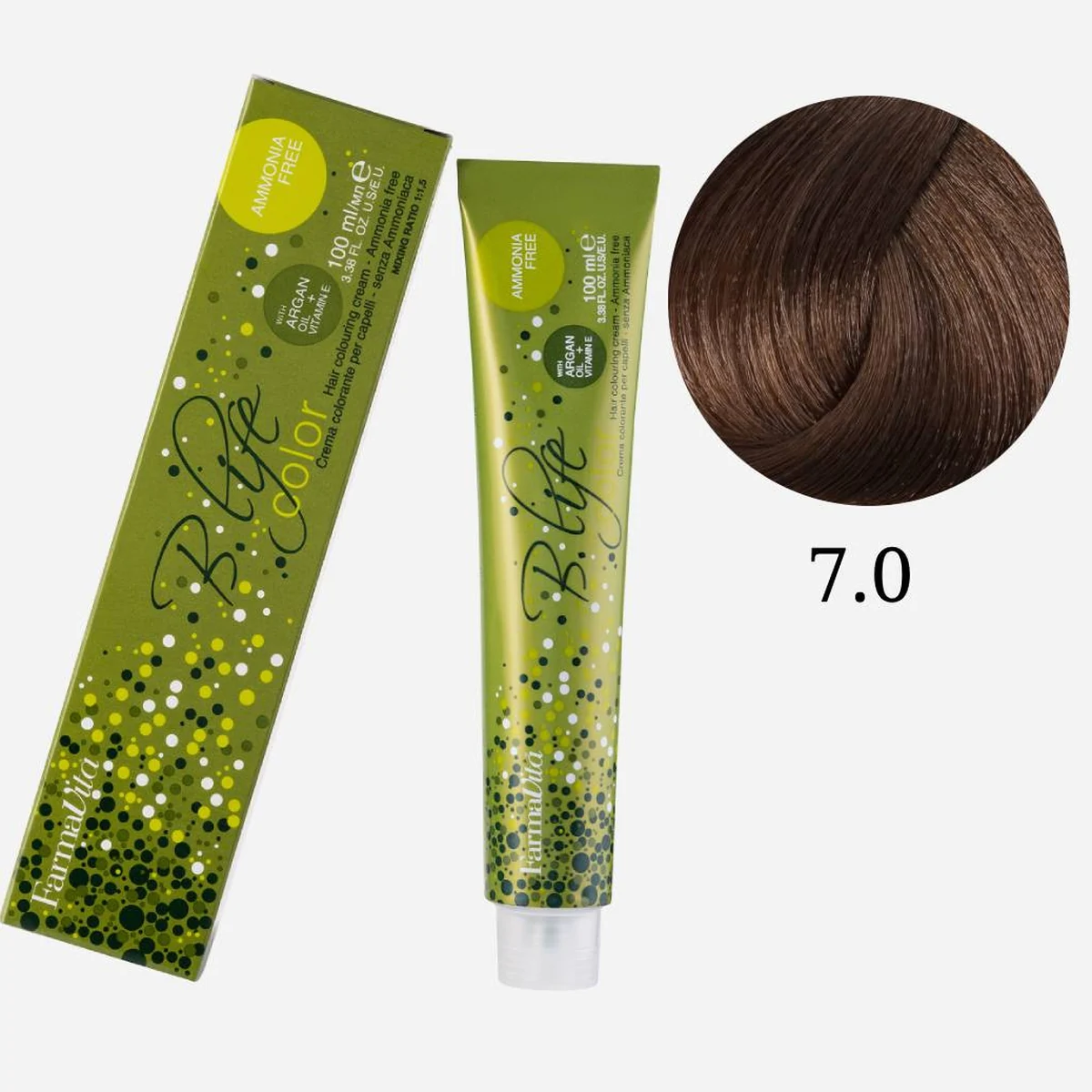 Farmavita FarmaVita, Краска для волос Bio Life Color 7.0 Блондин, 100мл