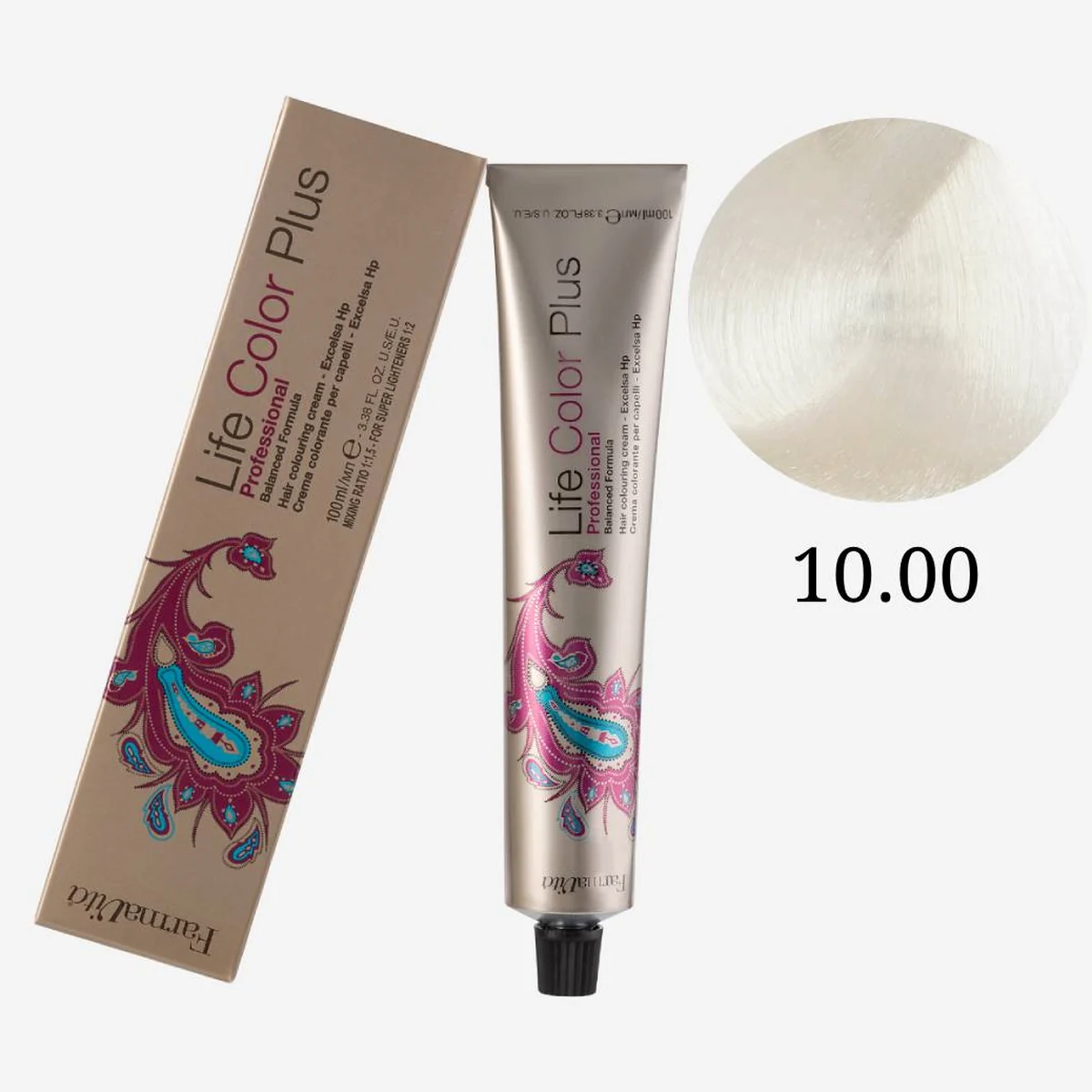 Farmavita FarmaVita, Краска для волос Life Color Plus 10.00 Нейтральный, 100 мл