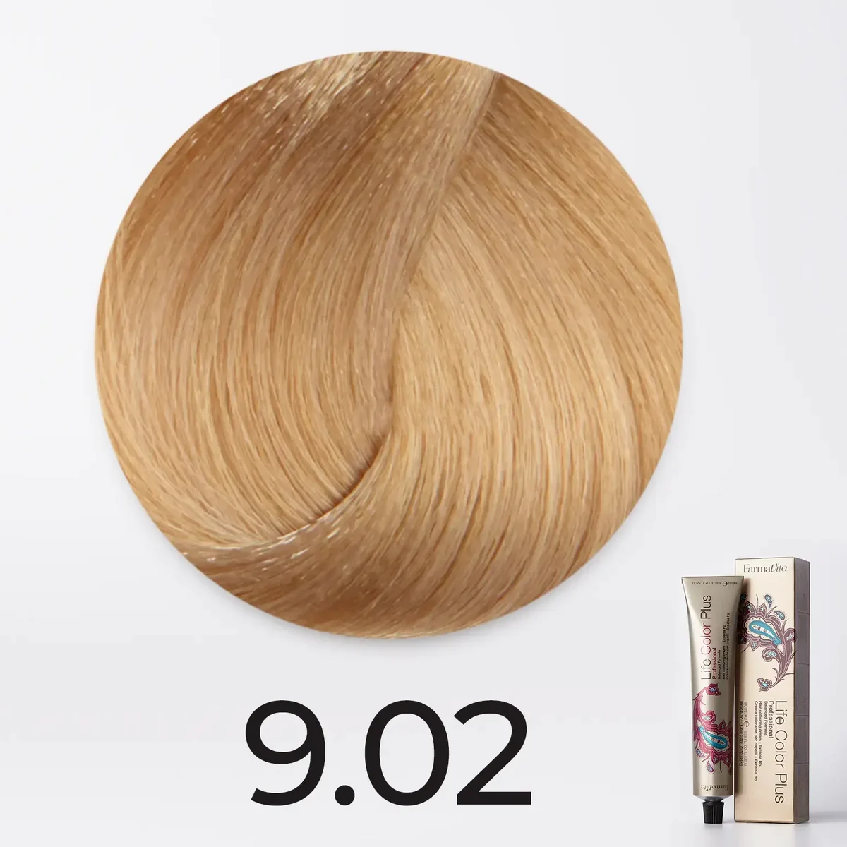 Farmavita FarmaVita, Краска для волос Life Color Plus 9.02 Очень светлый блондин жемчужный, 100 мл