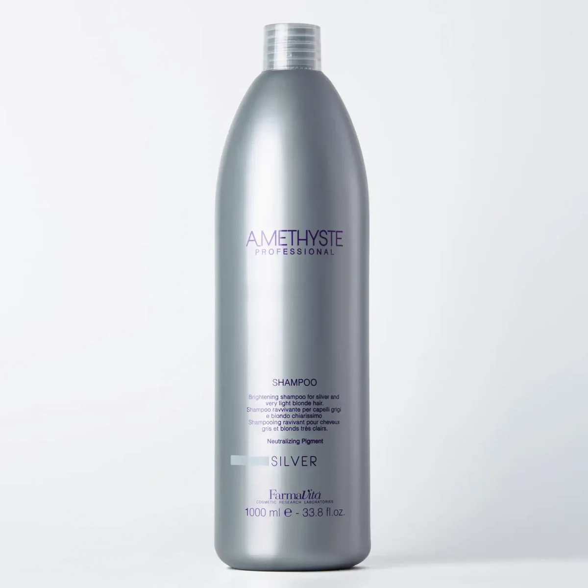 Farmavita FarmaVita, Шампунь для седых и осветленных волос, Silver Amethyste, 1000 мл