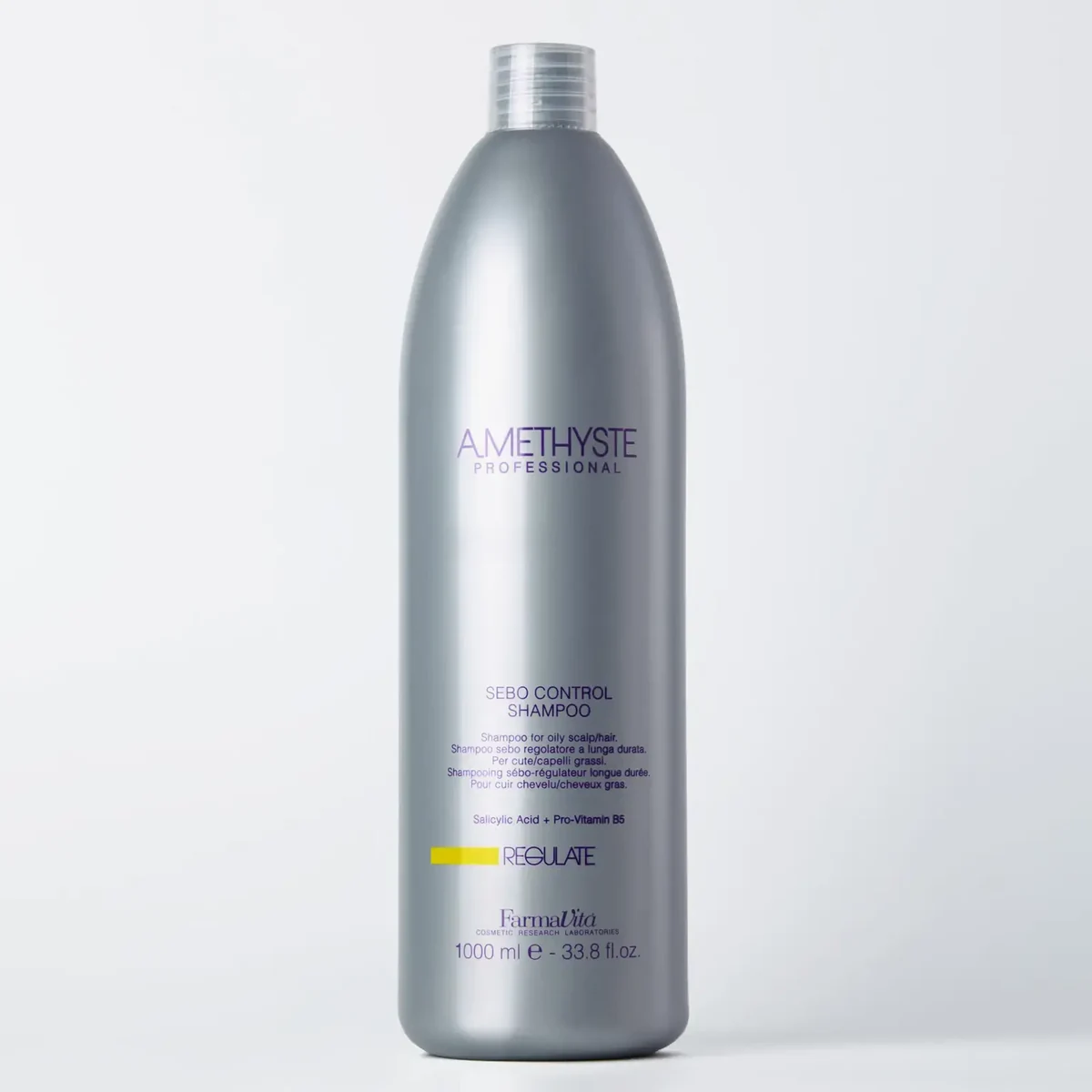 Farmavita FarmaVita, Шампунь для жирной кожи головы, Regulate Amethiste, 1000 мл
