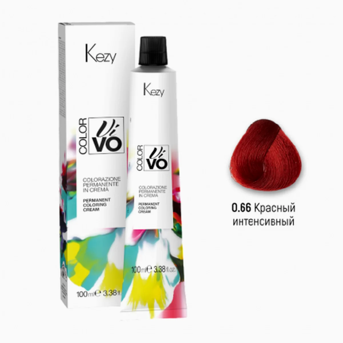 Kezy Kezy, Крем-краска Color Vivo 0.66 Красный интенсивный, 100 мл