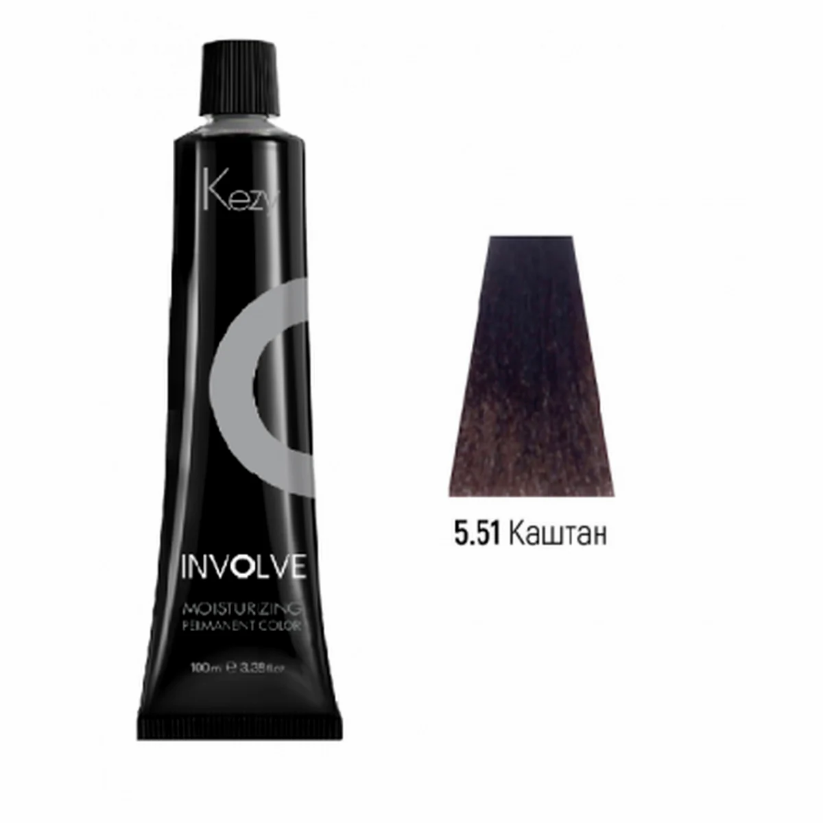 Kezy Kezy, Крем-краска Involve color 5.51 Каштан, 100 мл