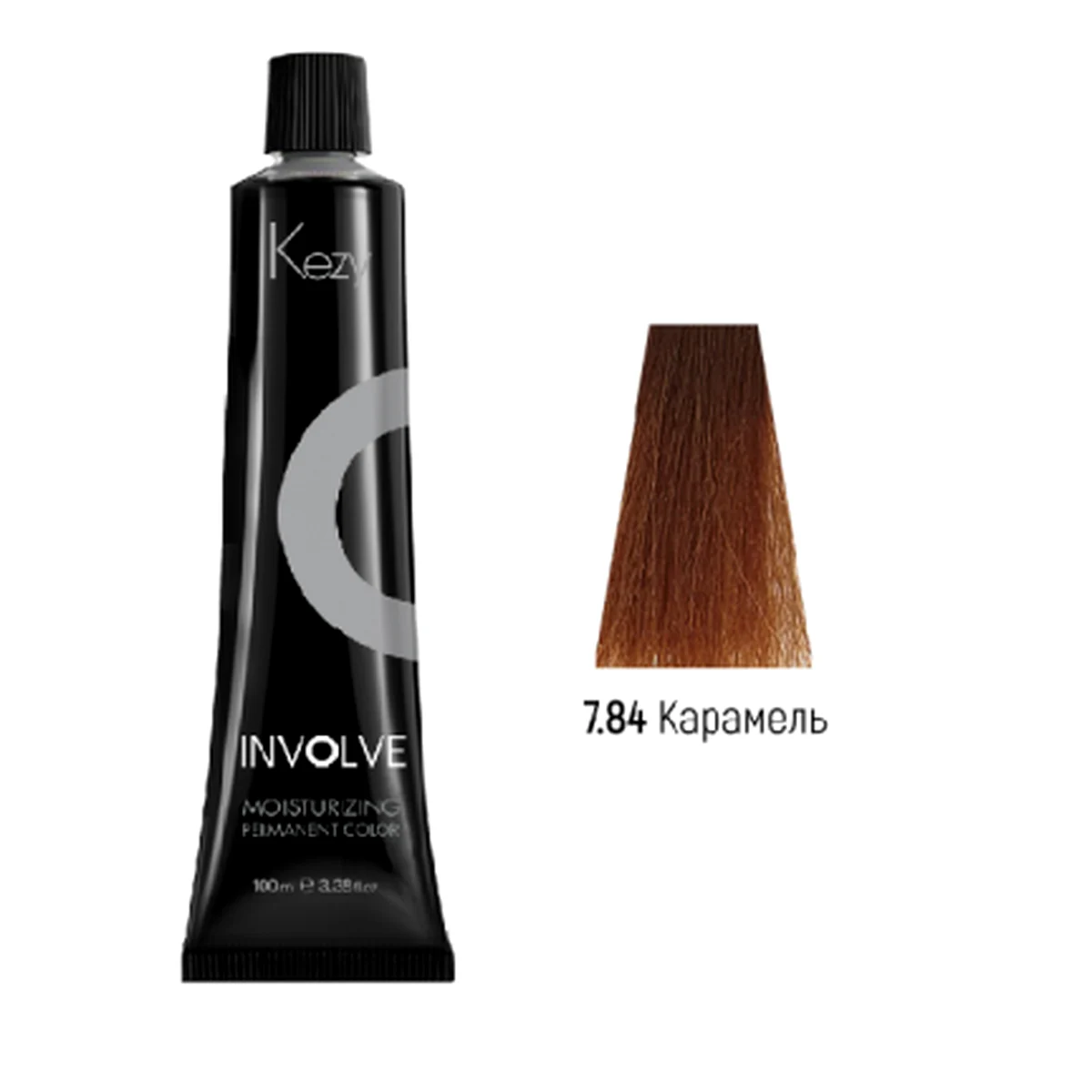 Kezy Kezy, Крем-краска Involve color 7.84 Карамель, 100 мл
