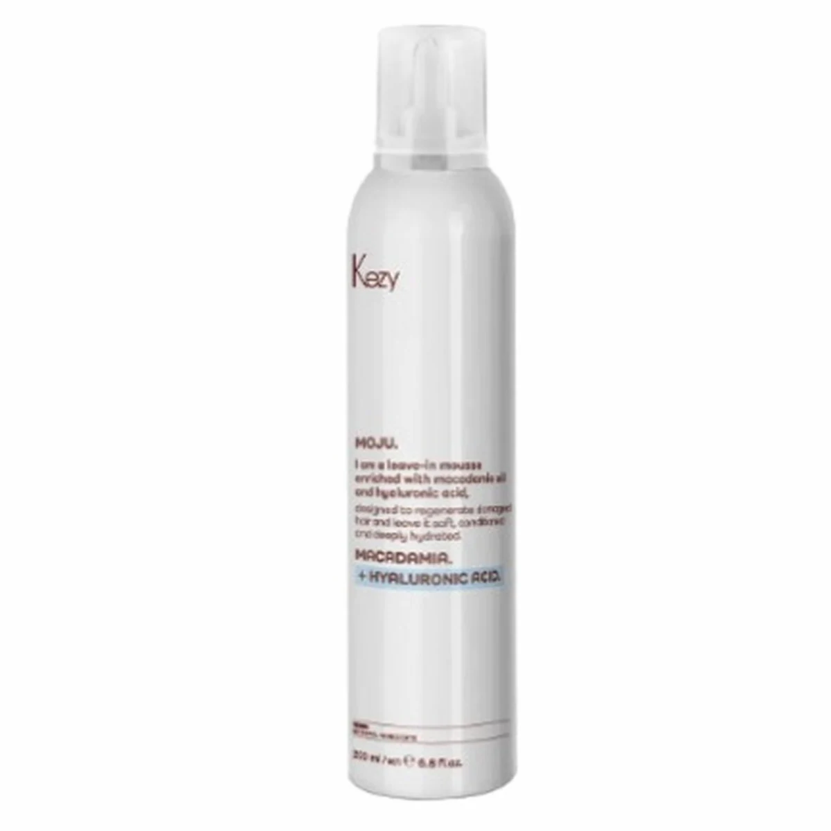 Kezy Kezy, Мусс для восстановления слабых и поврежденных волос I am MACADAMIA + HYALURONIC ACI , 200 мл