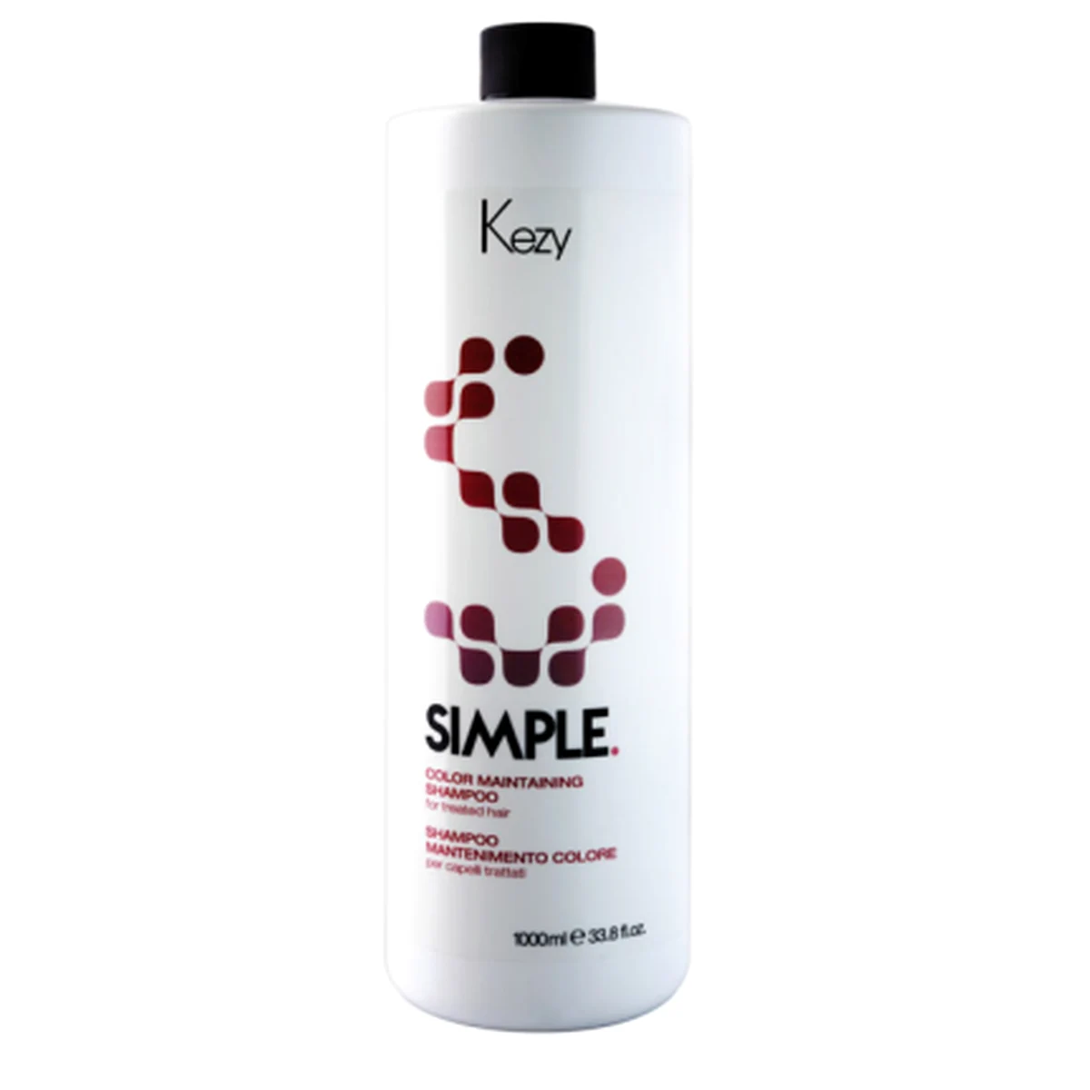 Kezy Kezy, Шампунь для поддержания цвета окрашенных волос Simple, 1000 мл