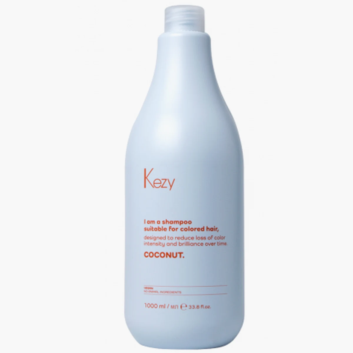 Kezy Kezy, Шампунь с экстрактом кокоса для окрашенных волос I am COCONUT, 375 мл