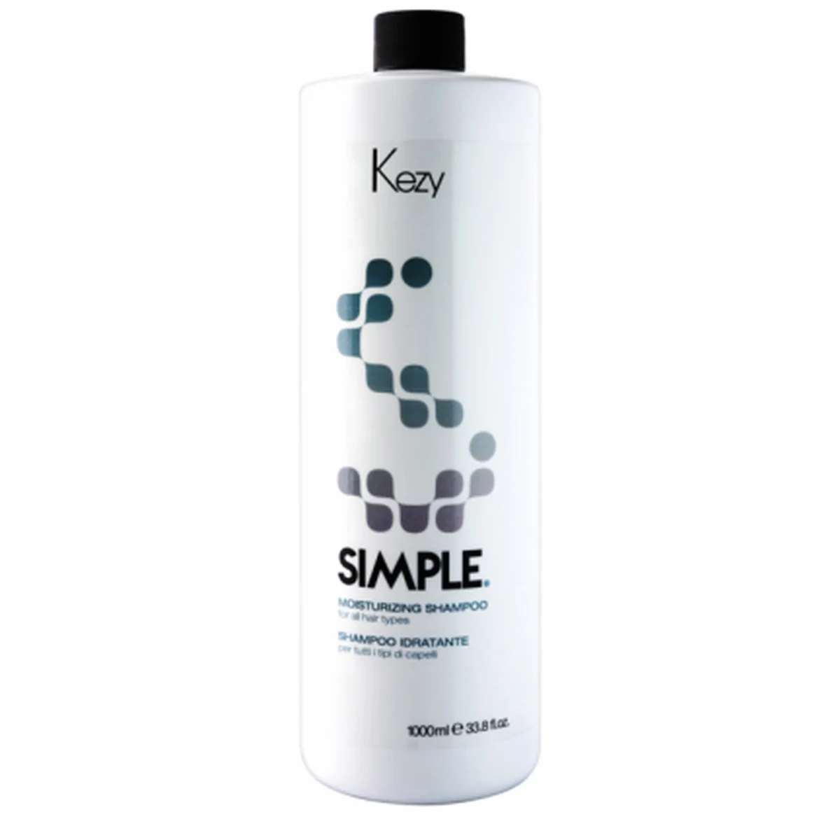 Kezy Kezy, Шампунь увлажняющий для всех типов волос Simple, 1000 мл