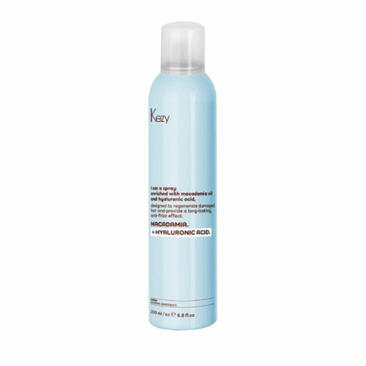 Kezy Kezy, Спрей для восстановления слабых и поврежденных волос I am MACADAMIA + HYALURONIC ACI, 200 мл