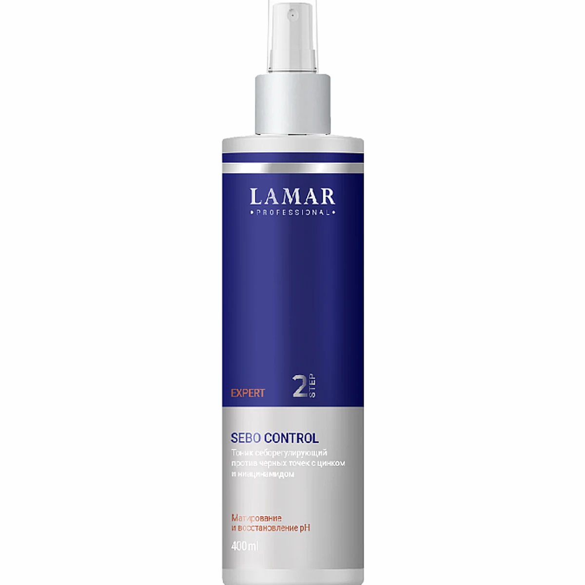 Lamar Professional Lamar Professional, Тоник себорегулирующий против черных точек SEBO CONTROL, 400 мл