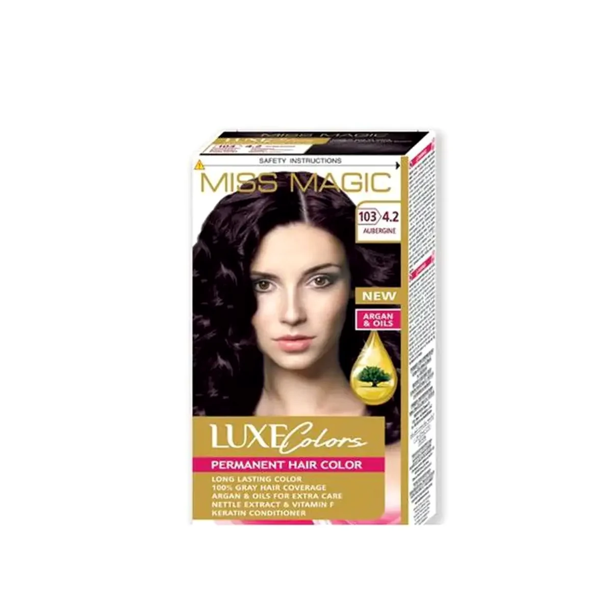 Miss Magic Miss Magic LUXE COLORS 103/4.2- баклажан