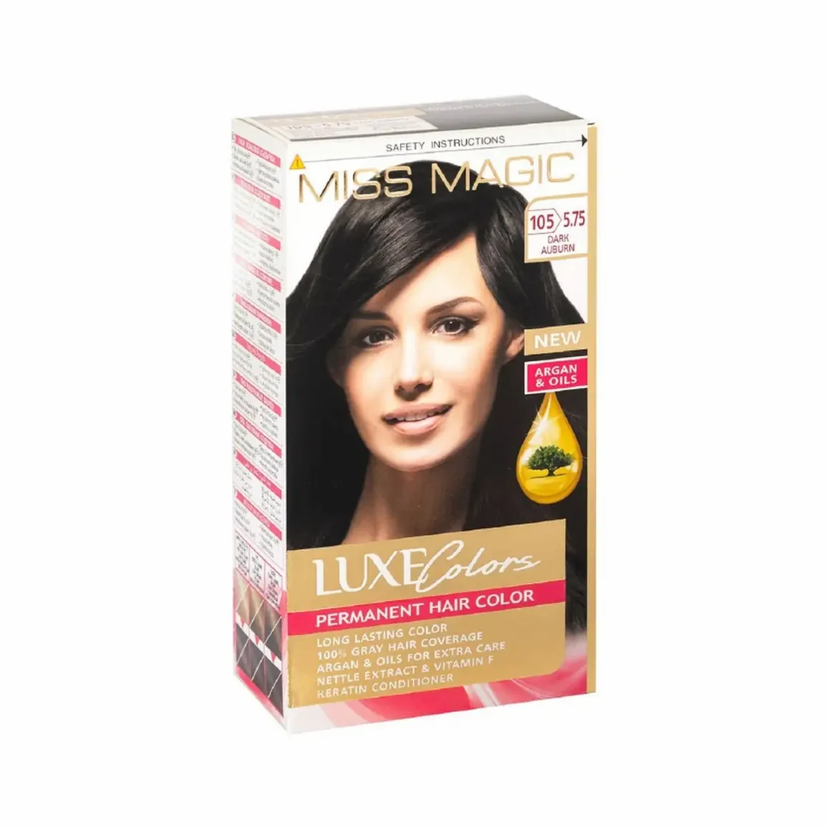 Miss Magic Miss Magic LUXE COLORS 105/5.75- темно-каштановый
