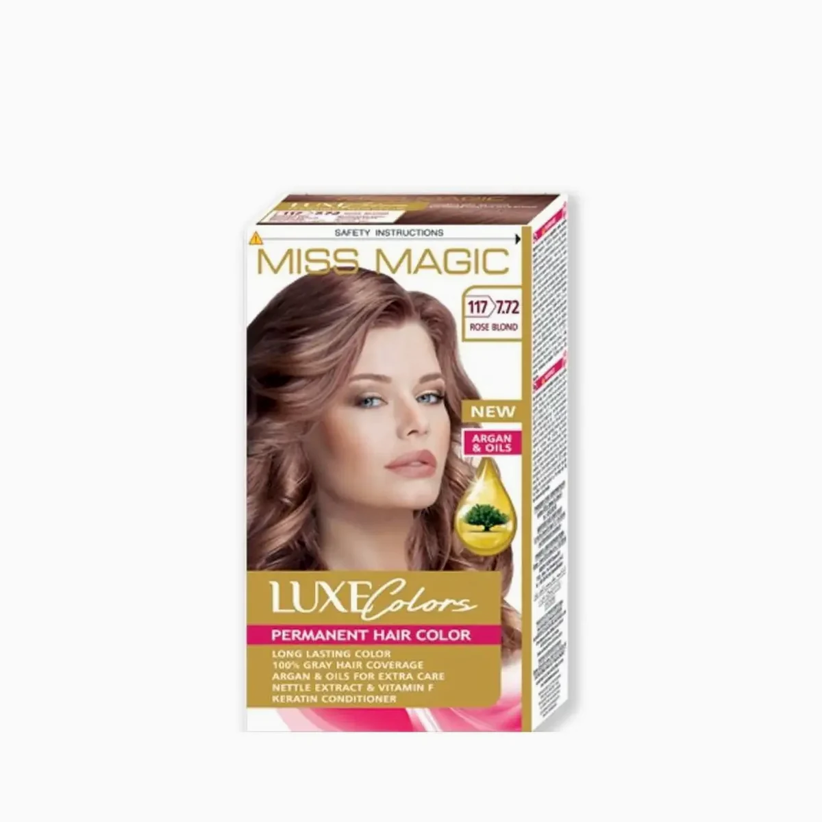 Miss Magic Miss Magic LUXE COLORS 117/7.72- розово-русый
