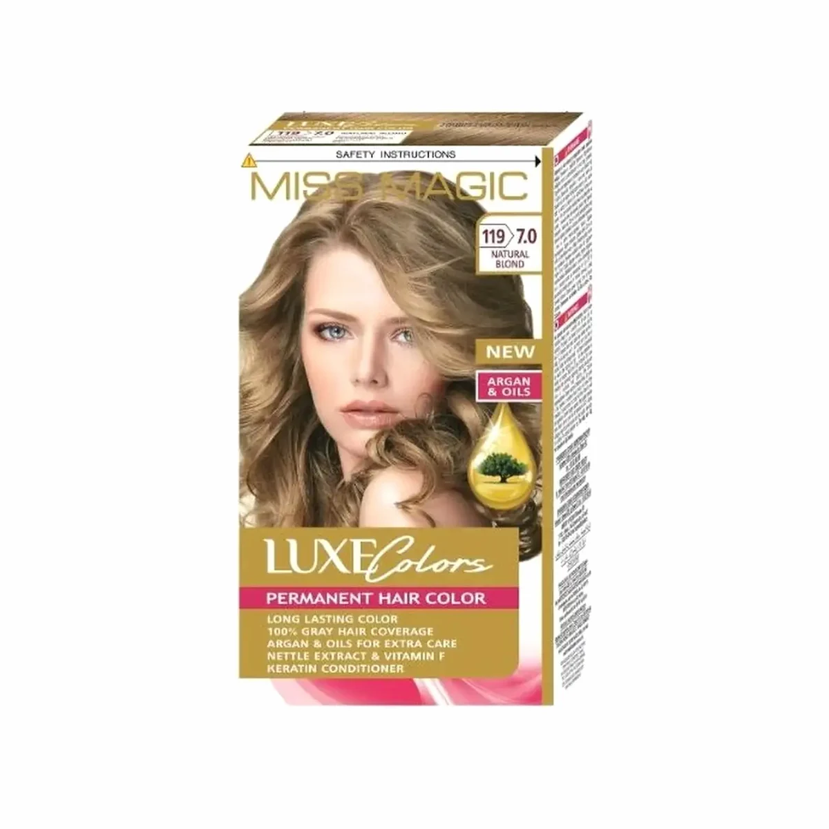 Miss Magic Miss Magic LUXE COLORS 119/7.0- лесной орех