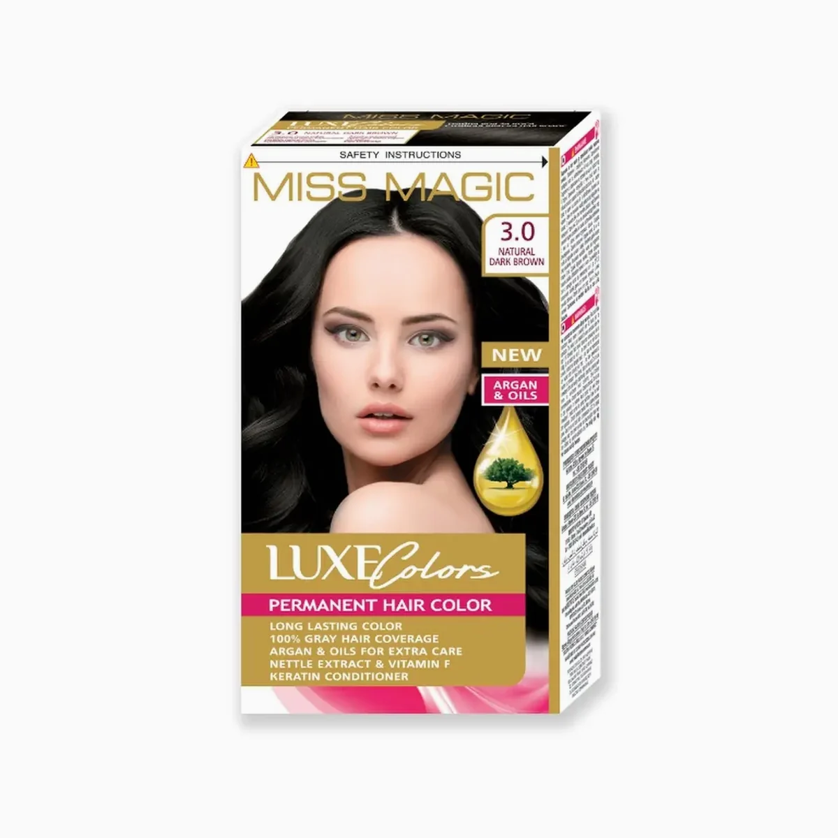 Miss Magic Miss Magic LUXE COLORS 3.0- натуральный темно-коричневый