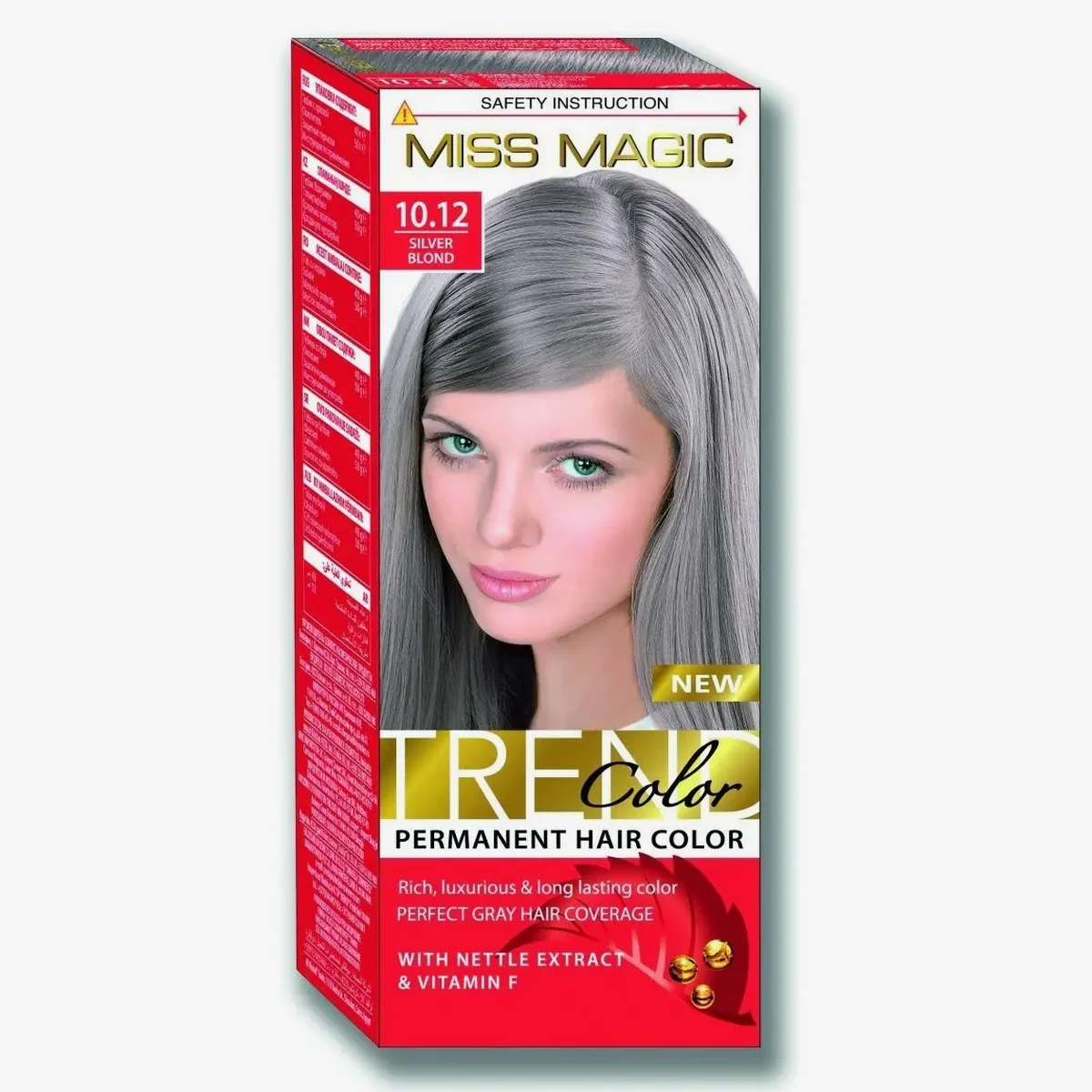Miss Magic Trend Color краска д/волос 10.12 - серебряный блондин, фото 1