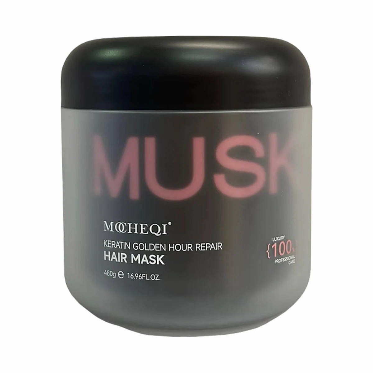 Mocheqi Professional MOCHEQI Musk, Кератиновая маска для волос с аминокислотами и экстрактом Камелии, 480 г