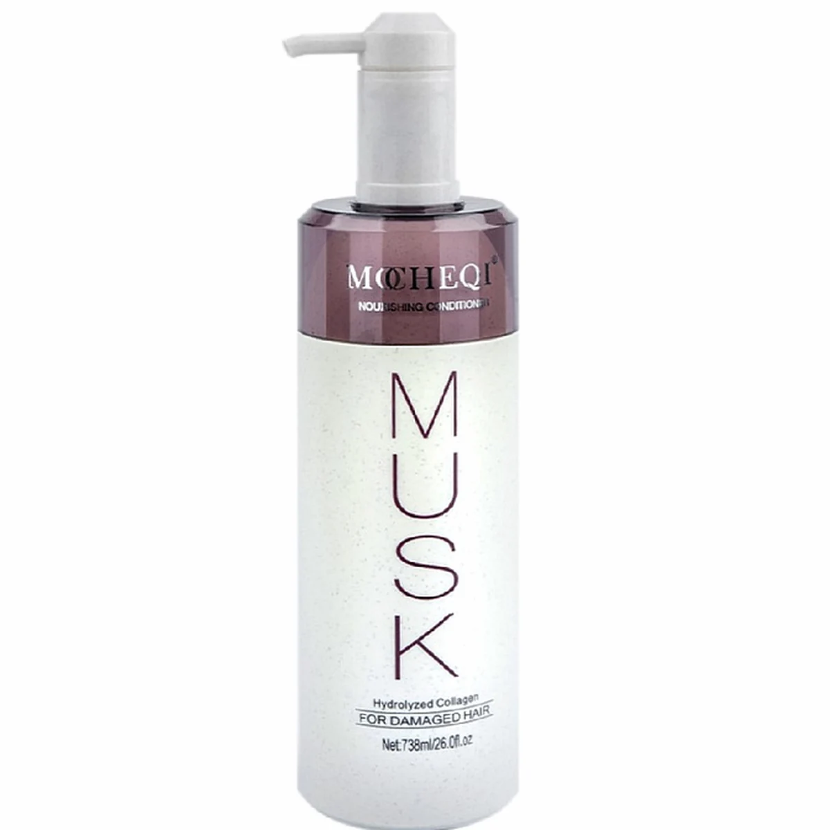 Mocheqi Professional MOCHEQI Musk, Кондиционер питательный с коллагеном и экстрактом зародышей риса, 738 мл