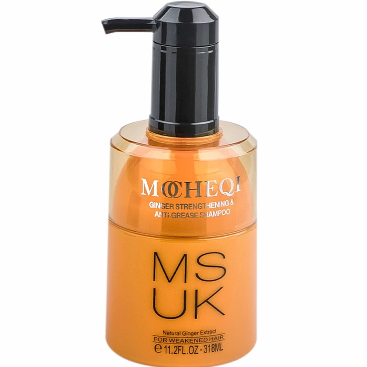 Mocheqi Professional MOCHEQI Musk, Шампунь с экстрактом имбиря для поврежденных волос, 318 мл