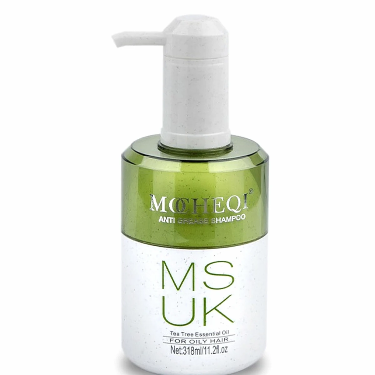 Mocheqi Professional MOCHEQI Musk, Шампунь для жирных волос с кератином и маслом чайного дерева Anti Grease, 318 мл