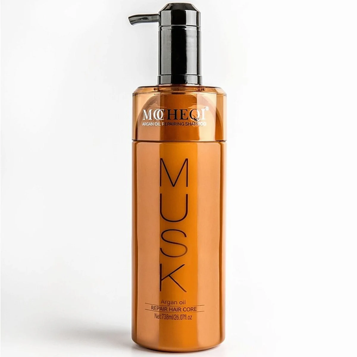 Mocheqi Professional MOCHEQI Musk, Шампунь Реконструирующий с маслом Арганы, 738 мл